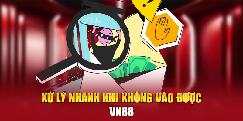 Đăng nhập tài khoản VN88 thất bại có thể do lỗi bảo trì